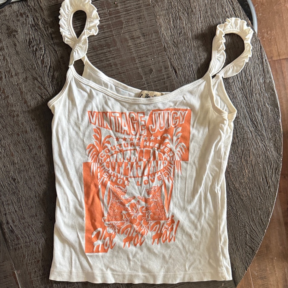 Y2K original Juicy Couture White tee vintage Juicy